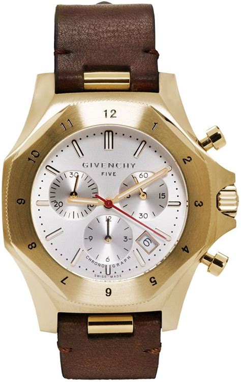 gold Givenchy Watches for Men 